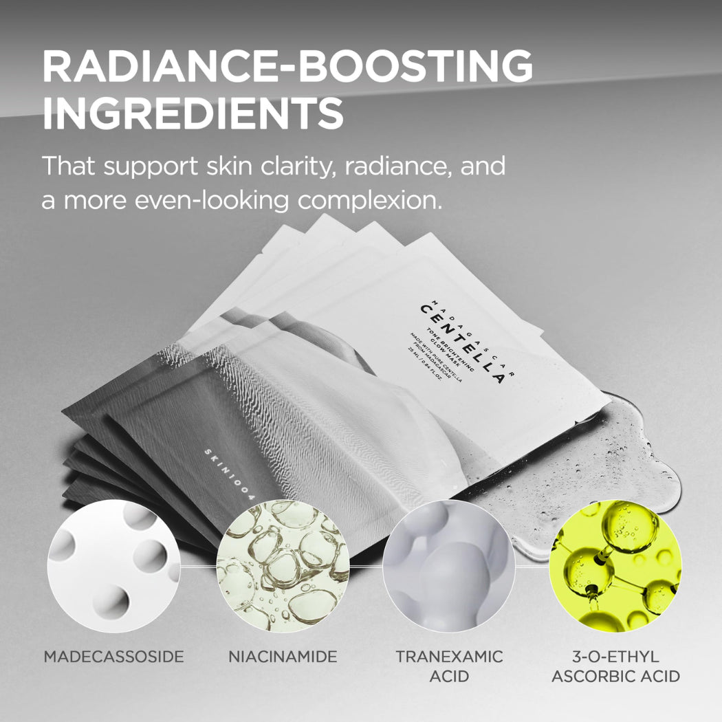 SKIN1004 Madagascar Centella Tone Brightening Glow Sheet Mask
