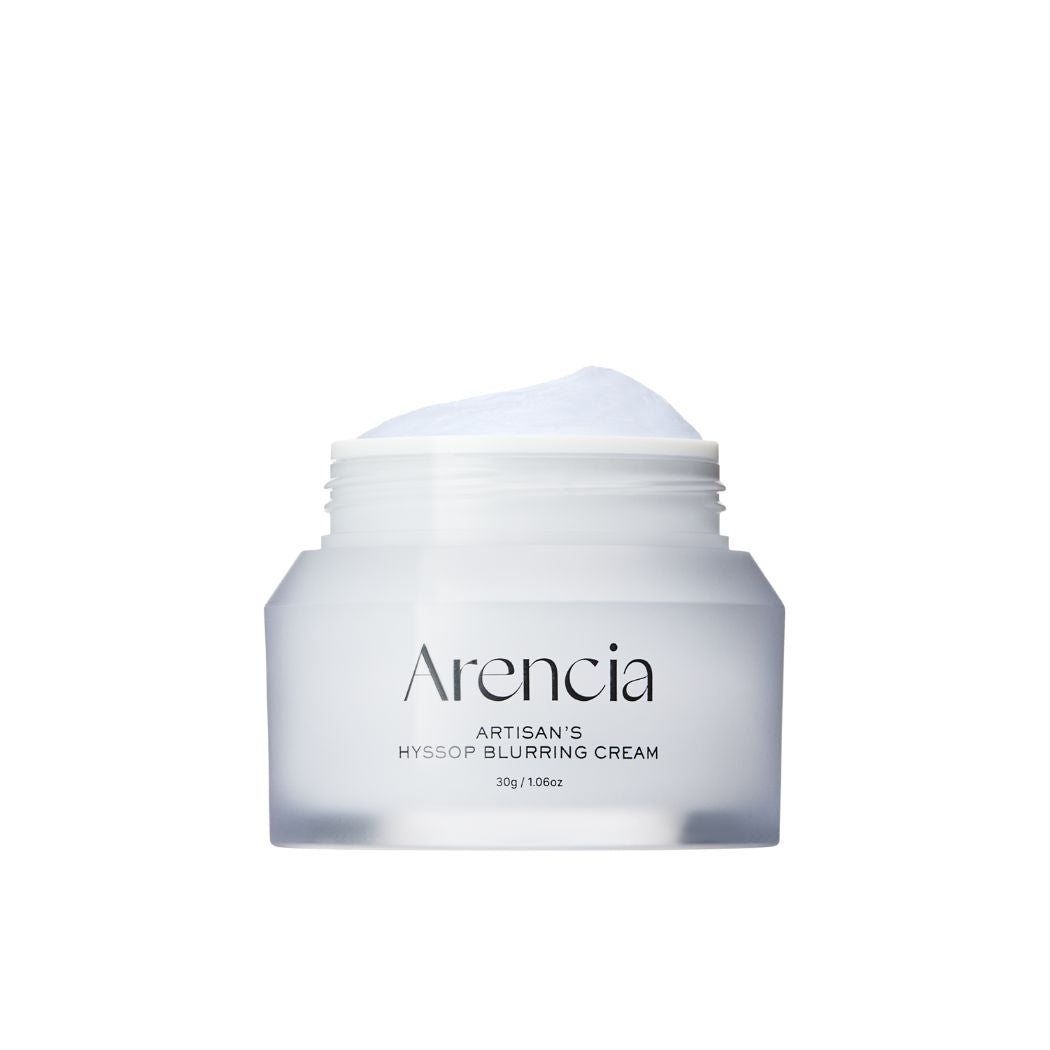 Arencia Hyssop Blurring Cream Daily Facial Moisturizer 30g