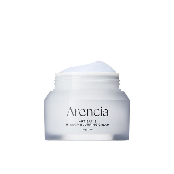 Arencia Hyssop Blurring Cream Daily Facial Moisturizer 30g