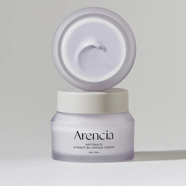 Arencia Hyssop Blurring Cream Daily Facial Moisturizer 30g