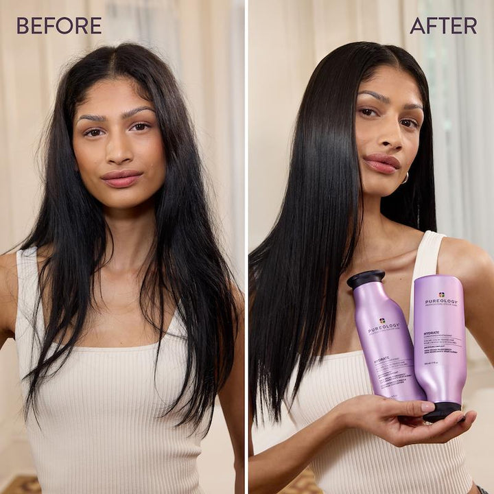 Pureology Hydrate Conditioner 266ml For Fine Color-Treated Hair