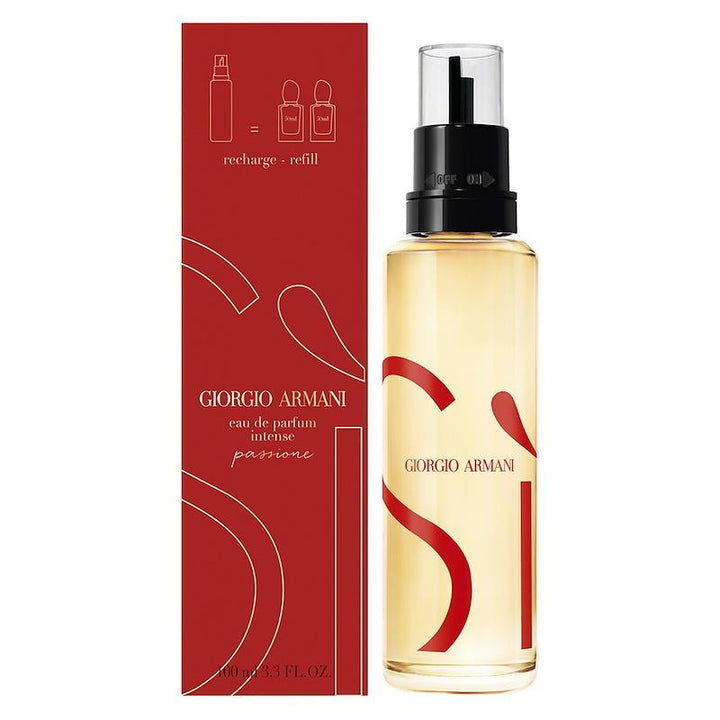 Armani Si Passione EDP Intense Refill Fragrance 100ml Bottle