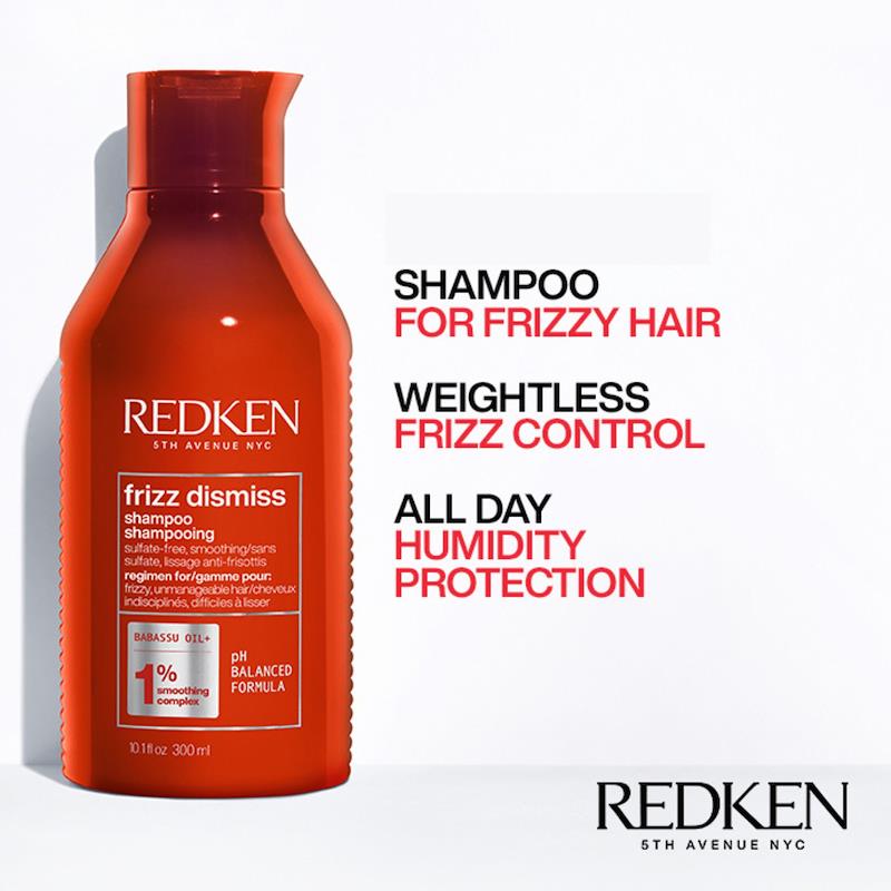Redken Frizz Dismiss Shampoo Smoothing Anti-Humidity Formula 300ml