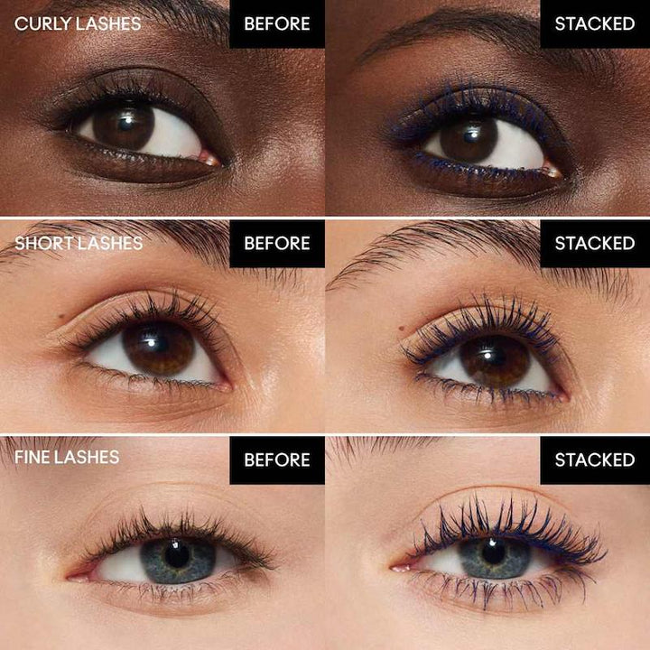 MAC Stack Elevated Mascara Volumizing Lash Lift Blue