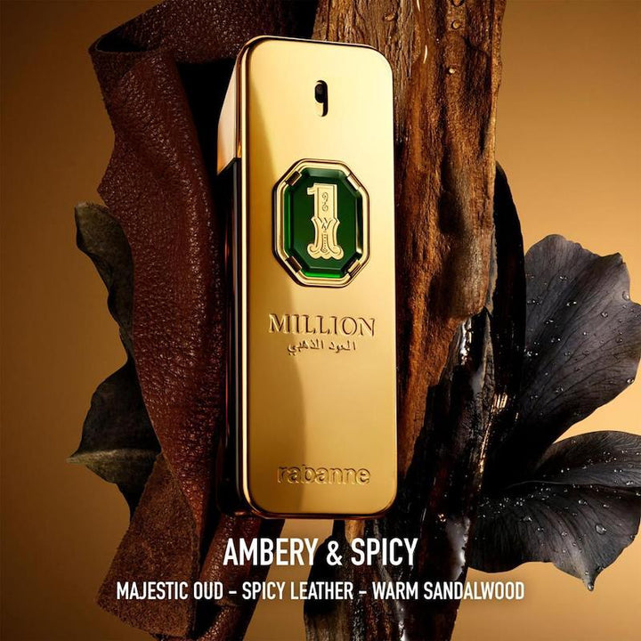 Rabanne One Million Golden Oud Men's Eau de Parfum 100ml