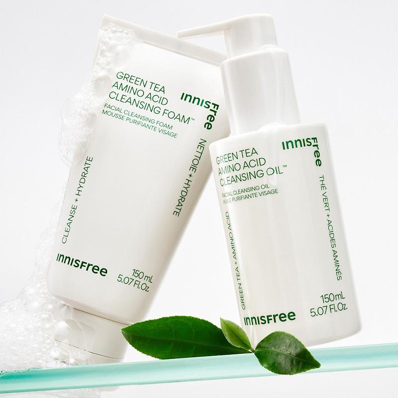 Innisfree Green Tea Amino Acid Cleansing Foam Hydrating 150ml