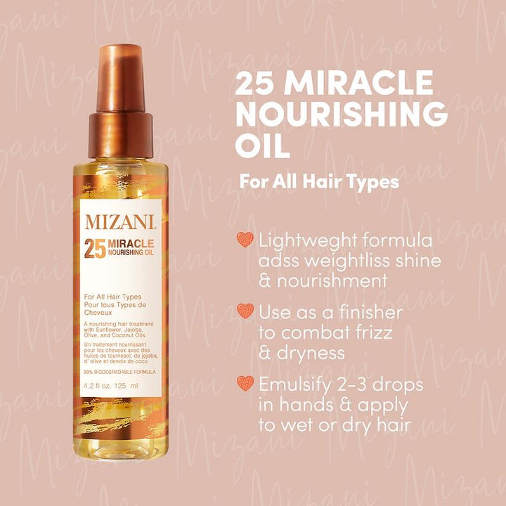 MIZANI 25 Miracle Nourishing Oil 125ml