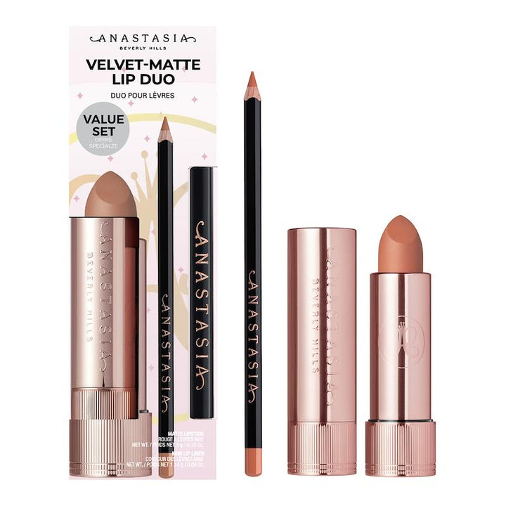 Anastasia Beverly Hills Velvet Matte Lip Duo Lipstick Set