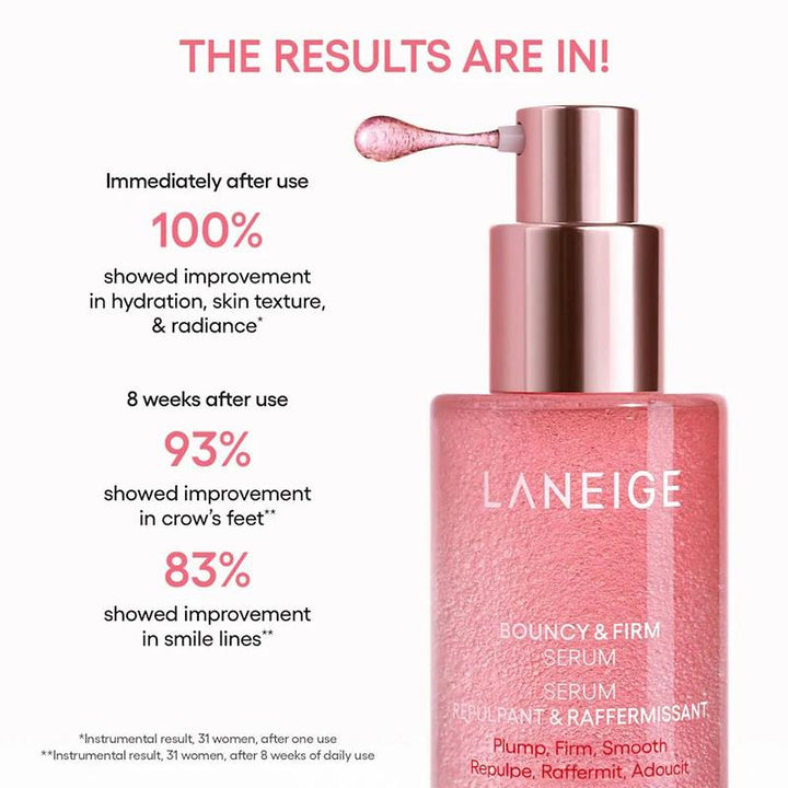 Laneige Bouncy and Firm Serum 30ml Hydrating Anti-Aging Treatment