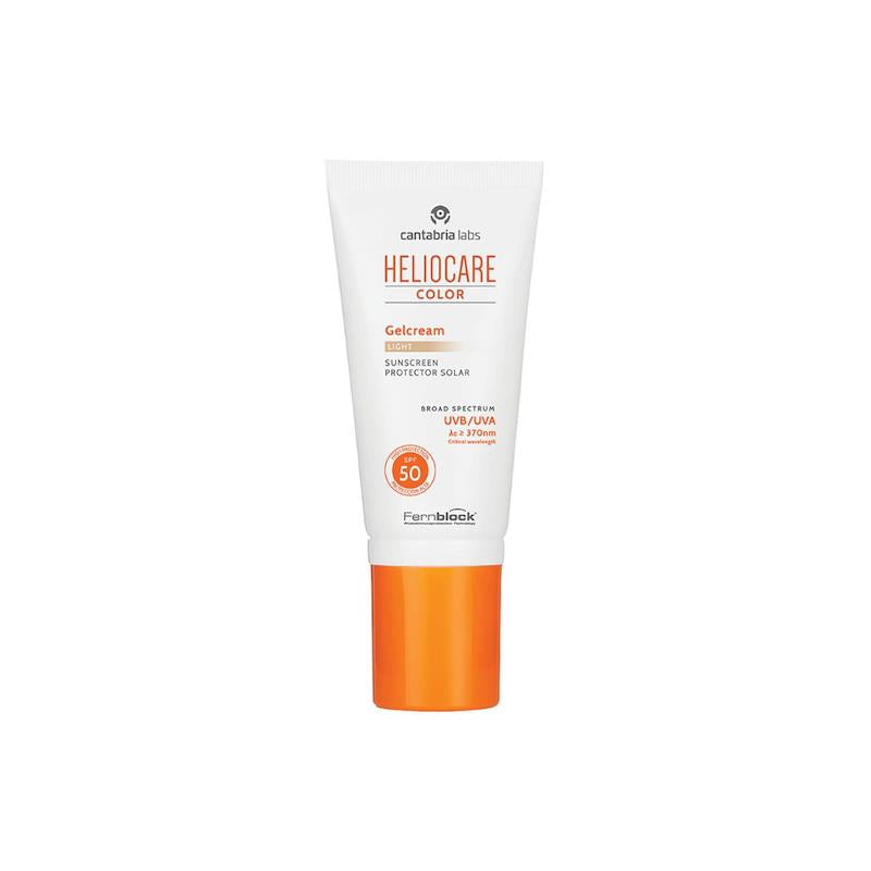 Heliocare Gel Colour Light Tinted Face Sunscreen 50ml