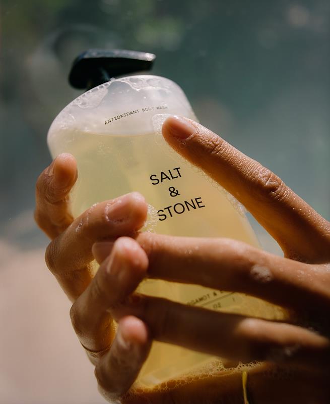 Salt & Stone Bergamot & Eucalyptus Body Wash 450ml