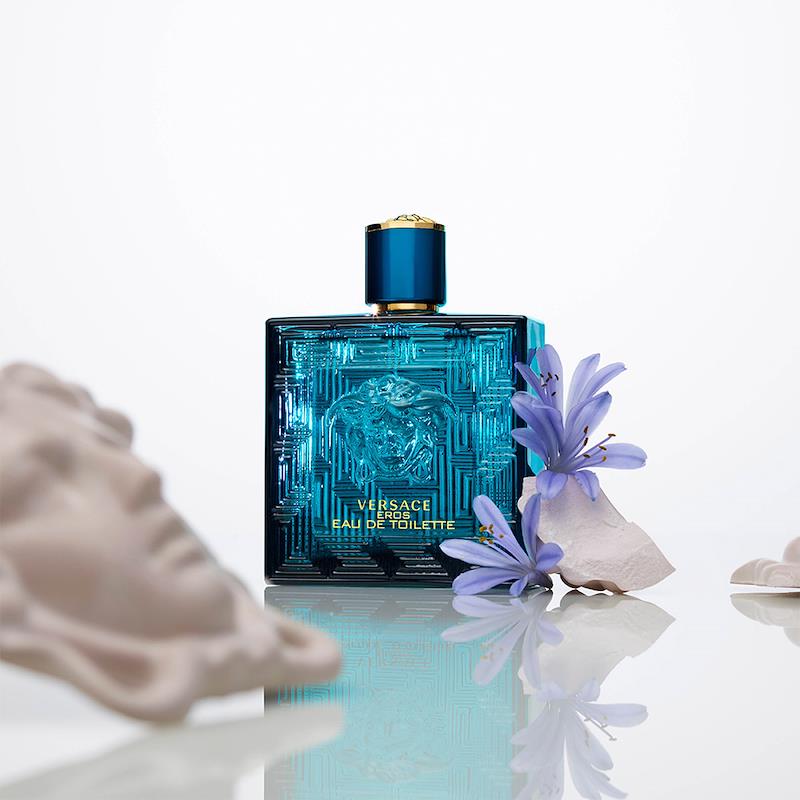 Versace Eros Eau de Parfum With Fresh Mint and Lemon Zest