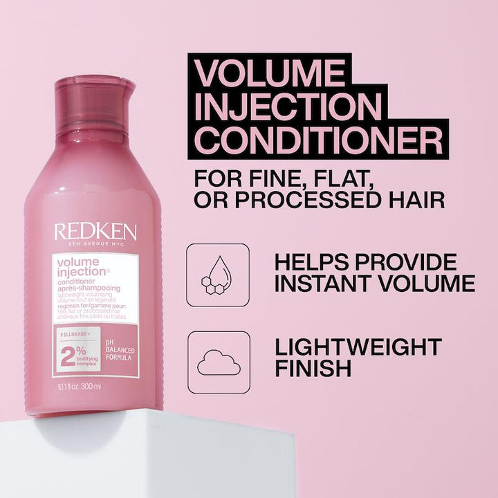 Redken Volume Injection Conditioner for Fine Hair 300ml