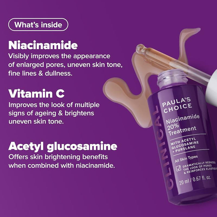 Paula's Choice Clinical Niacinamide 20% Treatment Serum 20ml