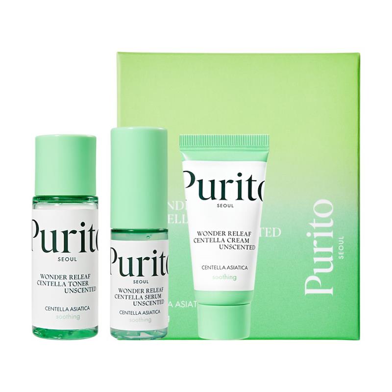 Purito Seoul Wonder Releaf Centella Mini Kit Unscented