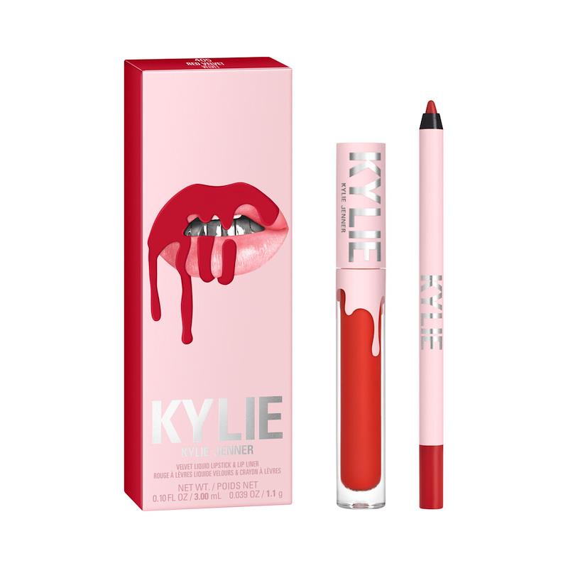 Kylie Cosmetics Velvet Lip Kit Demi-Matte Lipstick 2-Piece Set