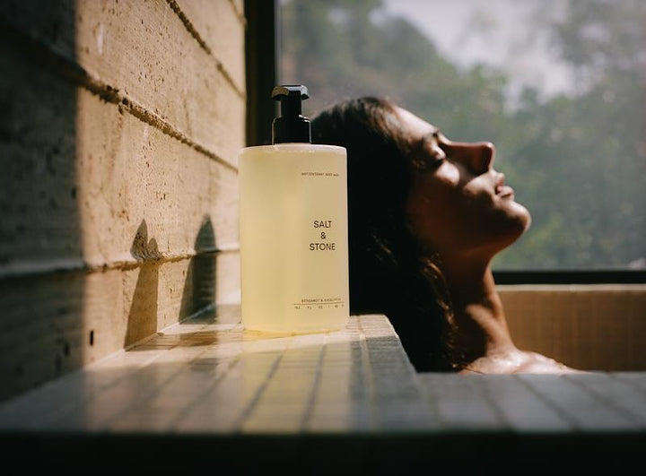 Salt & Stone Bergamot & Eucalyptus Body Wash 450ml