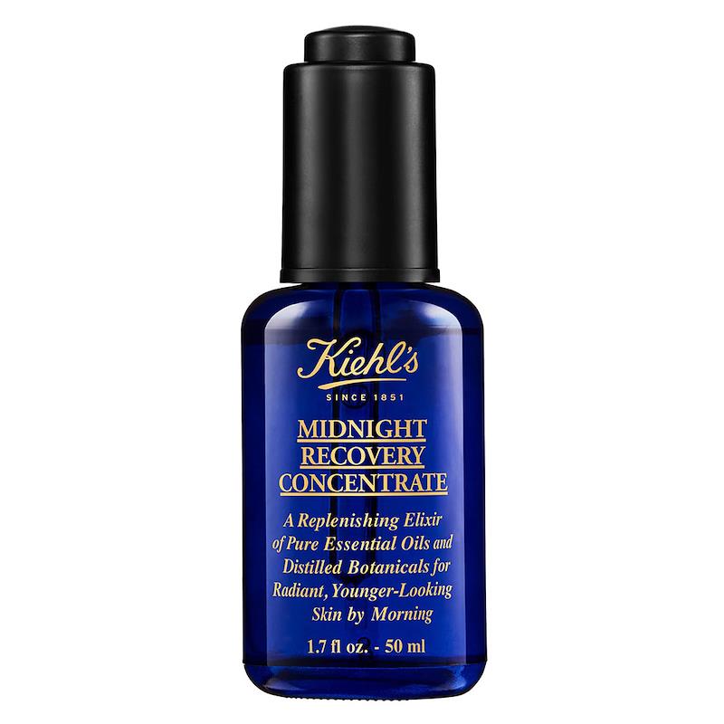 Kiehl's Midnight Recovery Concentrate Overnight Facial Serum Botanical Oil Blend