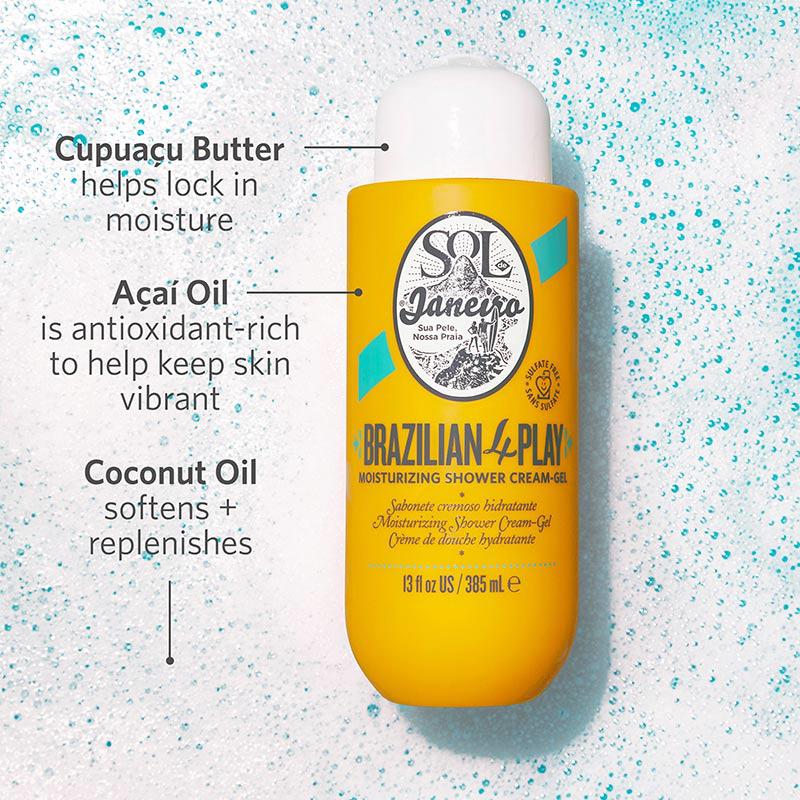 Sol de Janeiro Brazilian Play Body Wash Moisturizing Shower Gel