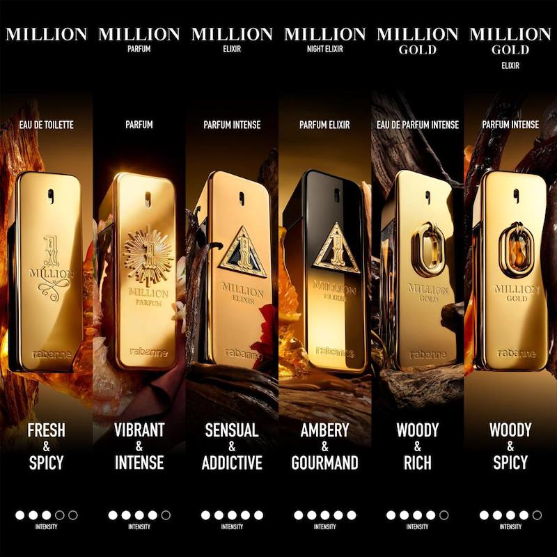 Rabanne 1 Million Eau de Toilette Spicy Leather Fragrance Men