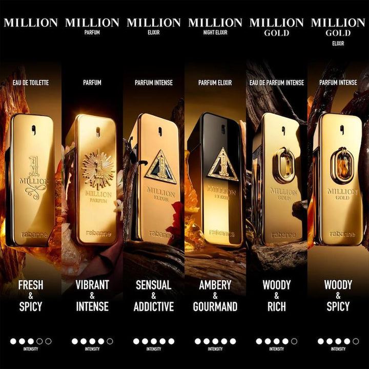 Rabanne 1 Million Eau de Toilette Spicy Leather Fragrance Men