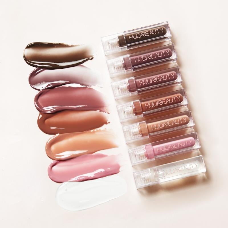 HUDA BEAUTY #FauxFiller Extra Shine Lip Gloss