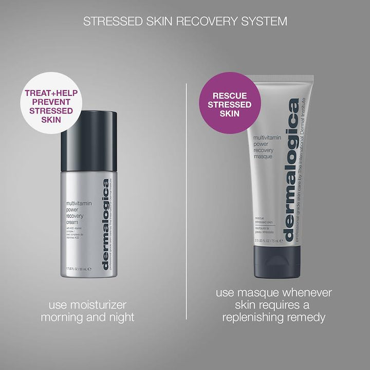 Dermalogica Multivitamin Stressed Recovery System 50ml 75ml