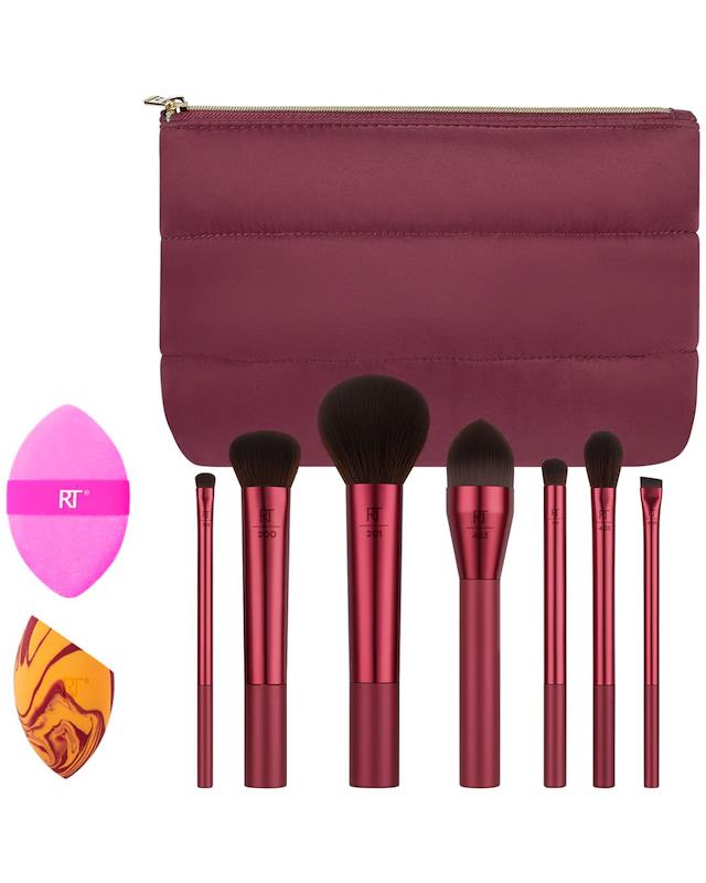 Real Techniques All Decked Out 10 Piece Makeup Brush Set