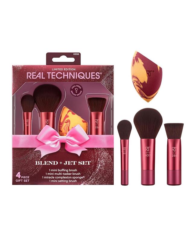 Real Techniques Blend + Jet Set Makeup Brush Gift Set