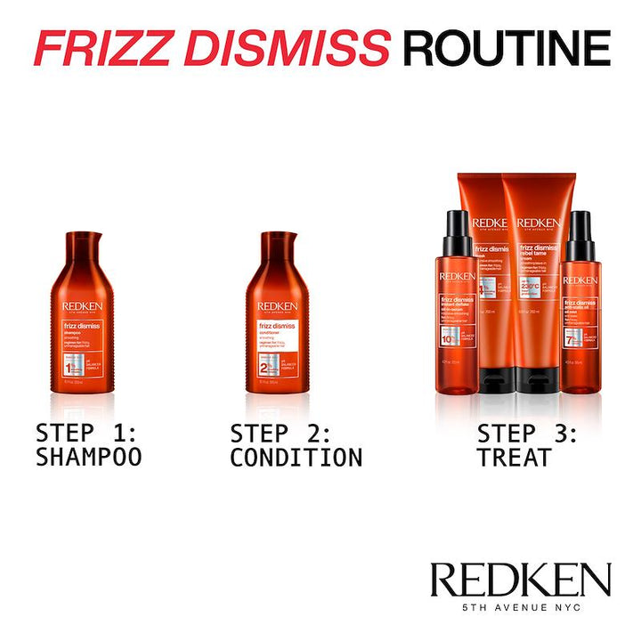 Redken Frizz Dismiss Shampoo Smoothing Anti-Humidity Formula 300ml