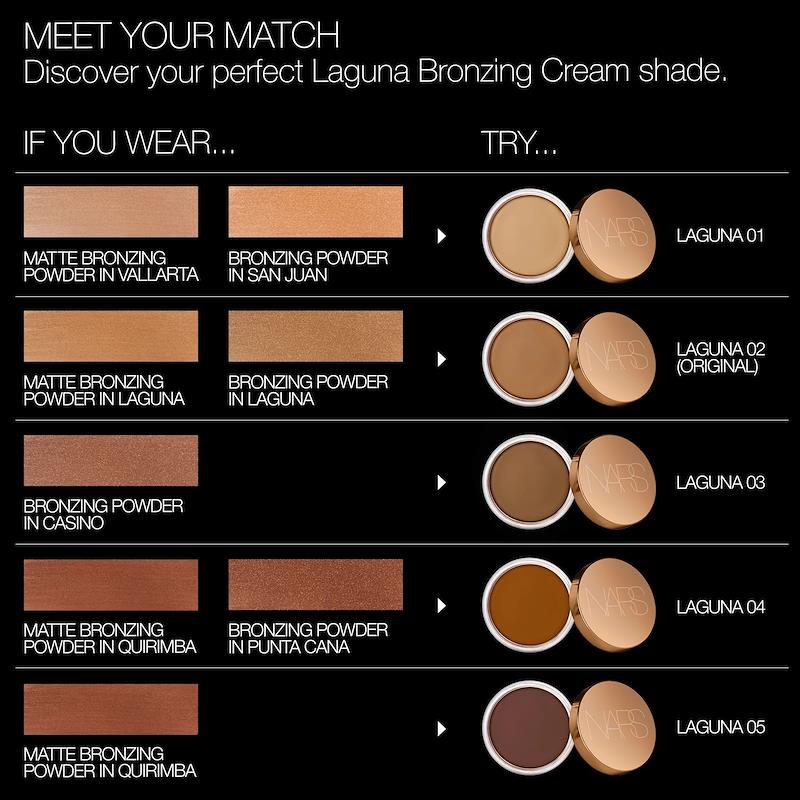 NARS Laguna Bronzing Cream Natural Tanned Effect Face Bronzer