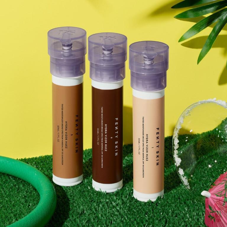 Fenty Skin Hydra Vizor Huez Tinted Moisturizer SPF30 Mineral Sunscreen