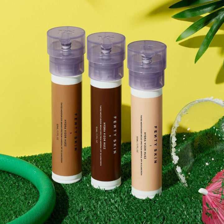Fenty Skin Hydra Vizor Huez Tinted Moisturizer SPF30 Mineral Sunscreen