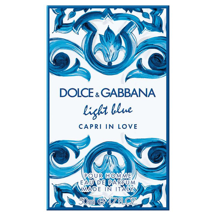 Dolce & Gabbana Light Blue Capri In Love Pour Homme