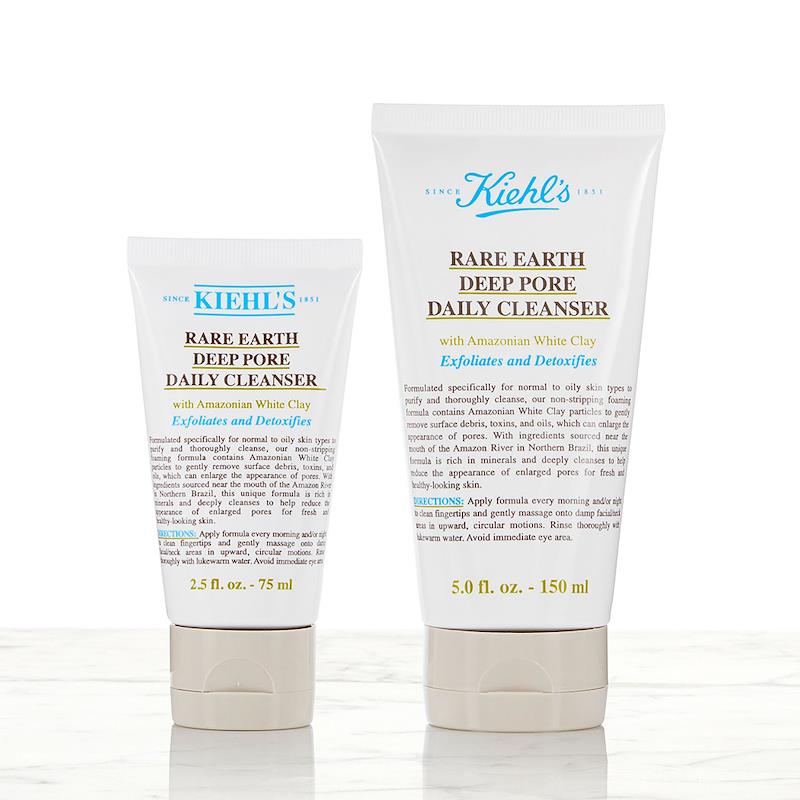 Kiehl's Rare Earth Deep Pore Cleanser 150ml Daily Face Wash