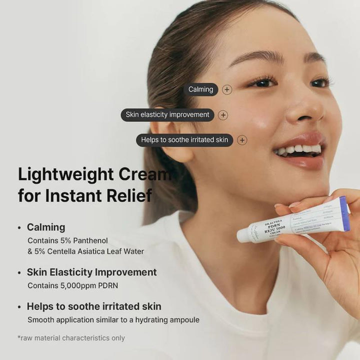 Dr Althea PDRN Reju 5000 Cream 20ml Soothing Face Moisturizer
