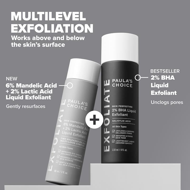 Paula's Choice Skin Perfecting 6% Mandelic 2% Lactic Liquid Exfoliant