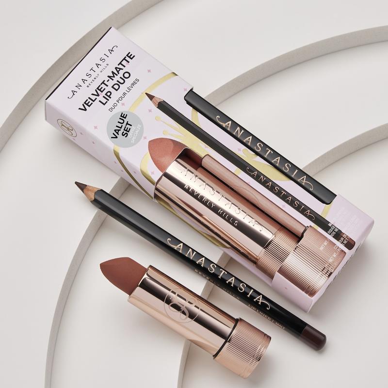 Anastasia Beverly Hills Velvet Matte Lip Duo Lipstick Set