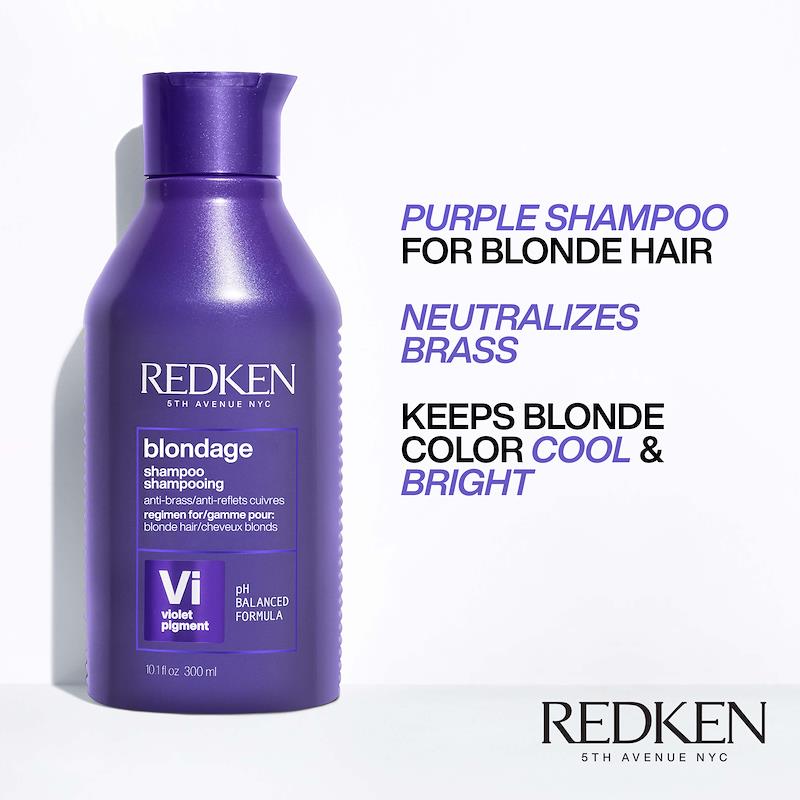 Redken Colour Extend Blondage Shampoo 300ml Anti-Brass Hair Care