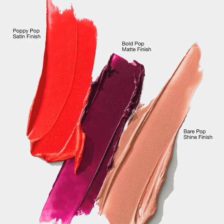 Clinique Pop Lipstick Satin Full-Coverage Long-Lasting Rich Pigment