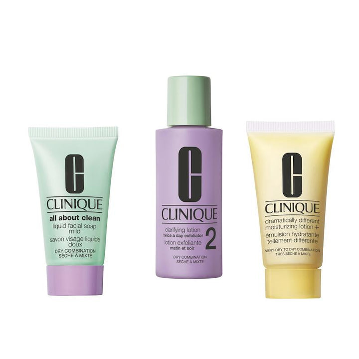 Clinique 3-Step Skin Basics Kit Dry To Combination Skin