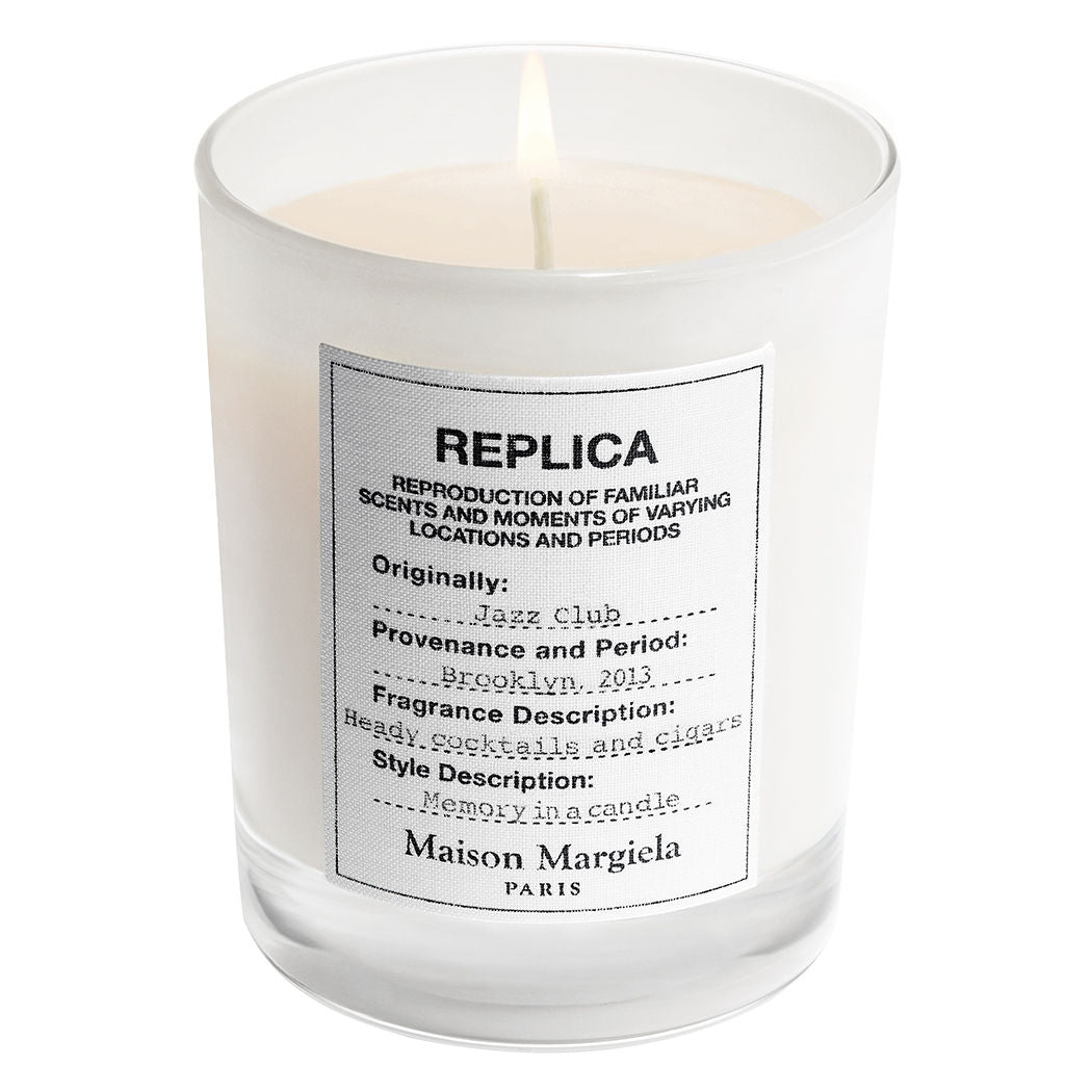 Maison Margiela Replica Jazz Club Scented Candle 165g White Glass