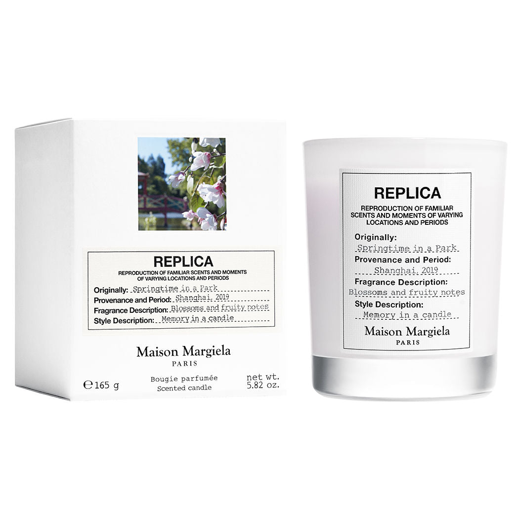 Maison Margiela Replica Springtime Scented Candle 165g White Glass