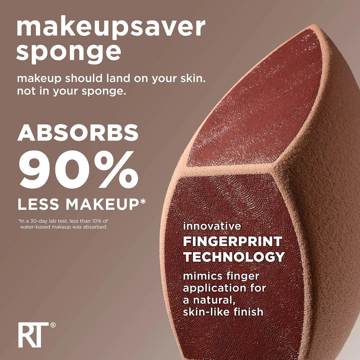 Real Techniques Makeup Saver Sponge Multi-Angled Foundation Blending Tool