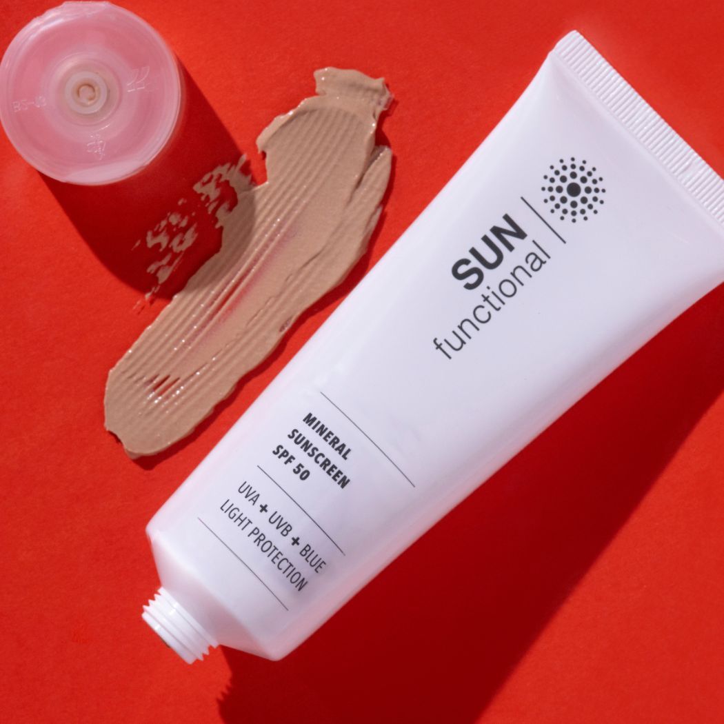 SKIN Functional Mineral Sunscreen SPF50 UVA UVB Blue Light Protection 75ml
