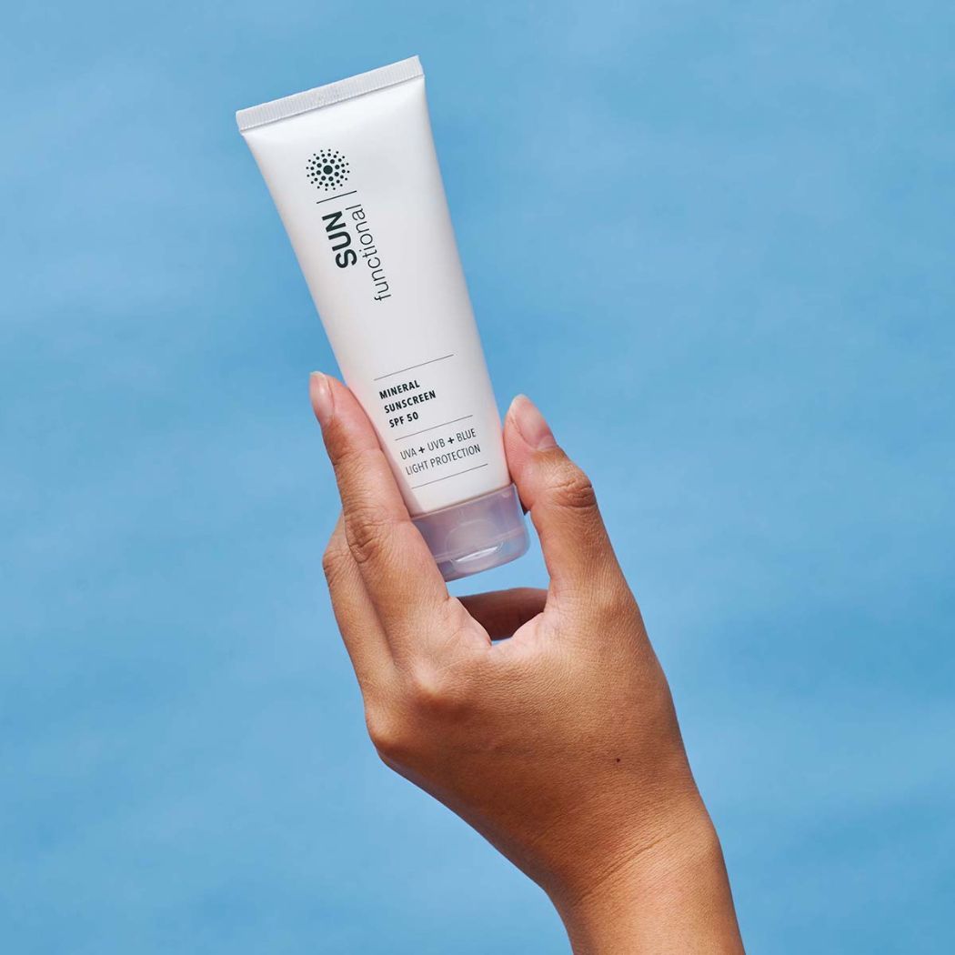 SKIN Functional Mineral Sunscreen SPF50 UVA UVB Blue Light Protection 75ml