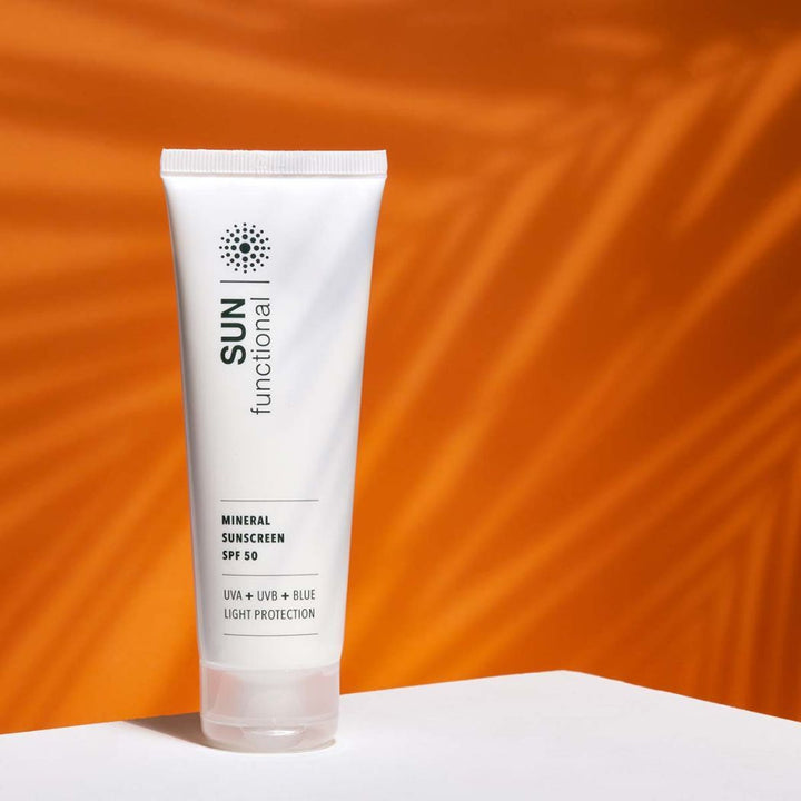 SKIN Functional Mineral Sunscreen SPF50 UVA UVB Blue Light Protection 75ml
