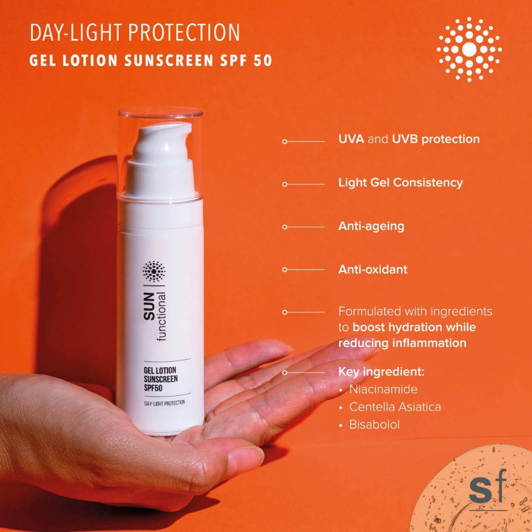 SKIN Functional Gel Lotion Sunscreen SPF 50 50ml