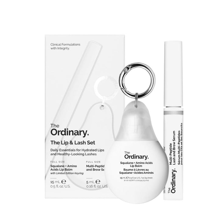 The Ordinary The Lip & Lash Set Skincare Gift Set