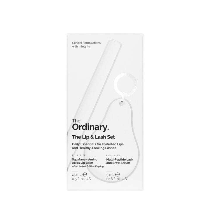 The Ordinary The Lip & Lash Set Skincare Gift Set